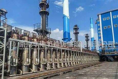 宝山钢铁股份4x50孔7米顶装焦炉上升管荒煤气余热回收项目