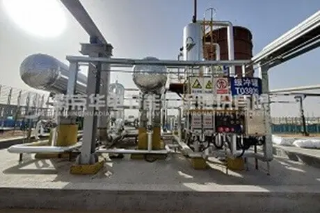 内蒙建元贫油换热器项目由南京华电节能环保股份有限公司承建，目前运行稳定。