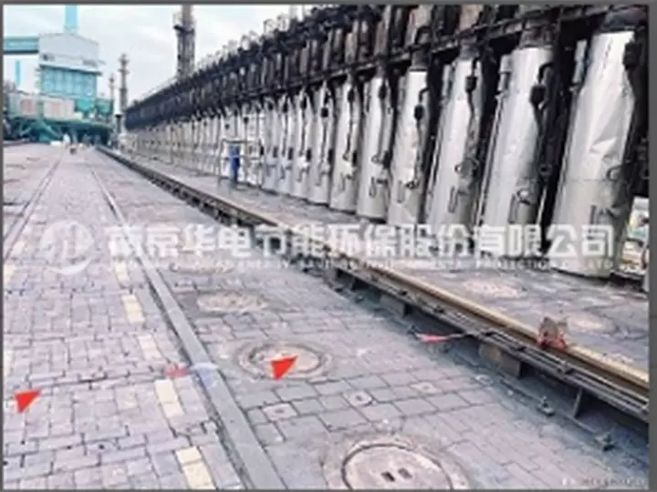 我司承接的上海宝钢上升管余热回收系统投产运行