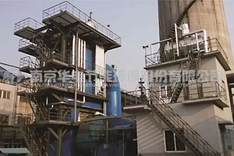 80万吨年焦炉烟道气立式余热锅炉